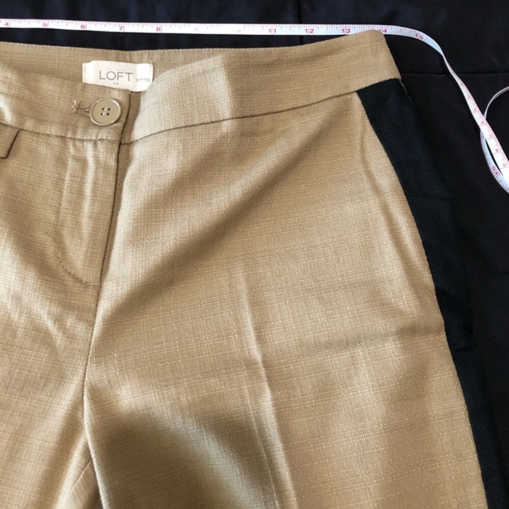 Loft | COTTON Capri Pants - Picture 3 of 5